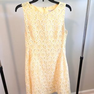 NY&Co yellow dress size 10